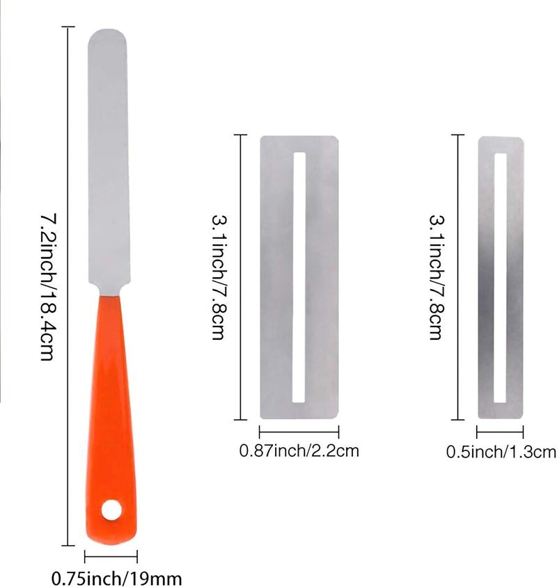 KEWAYO Guitar Fingerboard Luthier Tool Set Including Guitar Fret Crowning Luthier File Fret Leveling Beam Sanding Leveler Beam and Fingerboard Guard Protectors for Guitar Bass - Image 3
