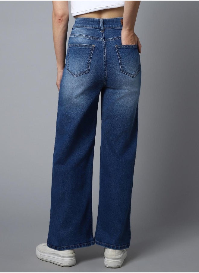 HIGH STAR Women Blue Jeans  - Image 1