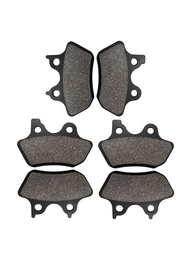 MooLang Brake Pads Front and Rear for Harley Davidson Road Glide, FLHTCU-I Electra Glide Ultra Classic/ FLHRCi Road King Classic/ FLHX/FLHXi Street Glide/ Dyna Low Rider/ Wide Glide/ Super Glide - Image 5