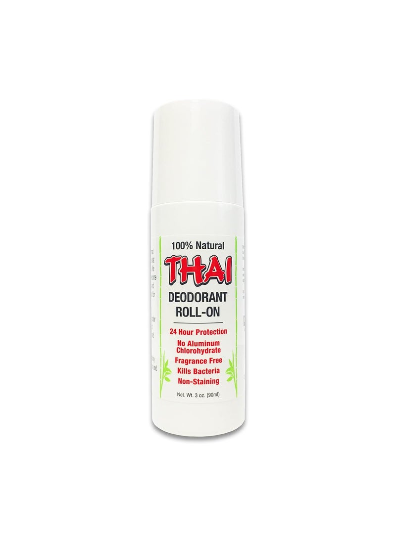 Thai Deodorant Stone - Thai Deodorant Stone Thai Crystal Mist Roll On Deodorant, 3 Oz - Image 1