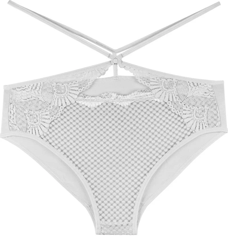 Sensu Women's Lace Waist String Bato 3-Piece Panties Set - KTS2078