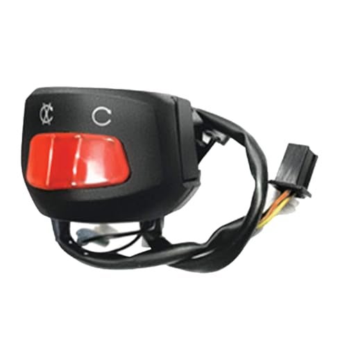 UNO Minda "Uno Minda SW-0666CX Handle Bar Switch (Right Hand Side) With Self Start- 4 Pin Female Coupler, 2 Short Wires For Maruti Suzuki Gixxer GSX 150" - Image 2