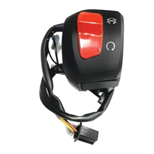 UNO Minda "Uno Minda SW-0666CX Handle Bar Switch (Right Hand Side) With Self Start- 4 Pin Female Coupler, 2 Short Wires For Maruti Suzuki Gixxer GSX 150" - Image 1