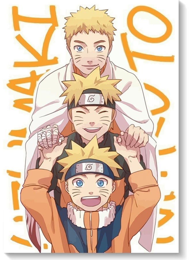 RYN Naruto Anime Wall Art multicolour 40x60cm - Image 2