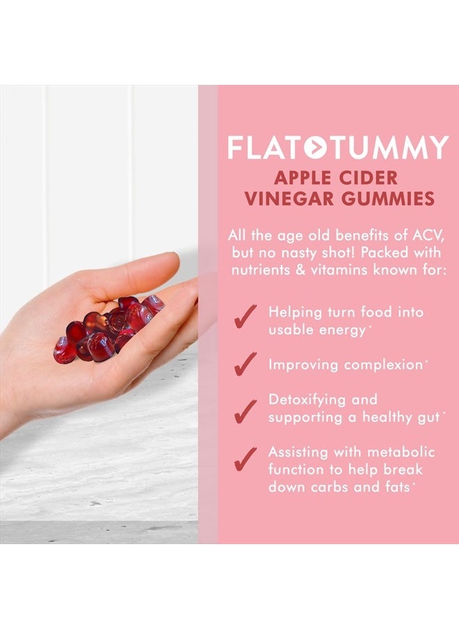 Flat Tummy Tea Flat Tummy Apple Cider Vinegar 60 Gummies  - Image 3