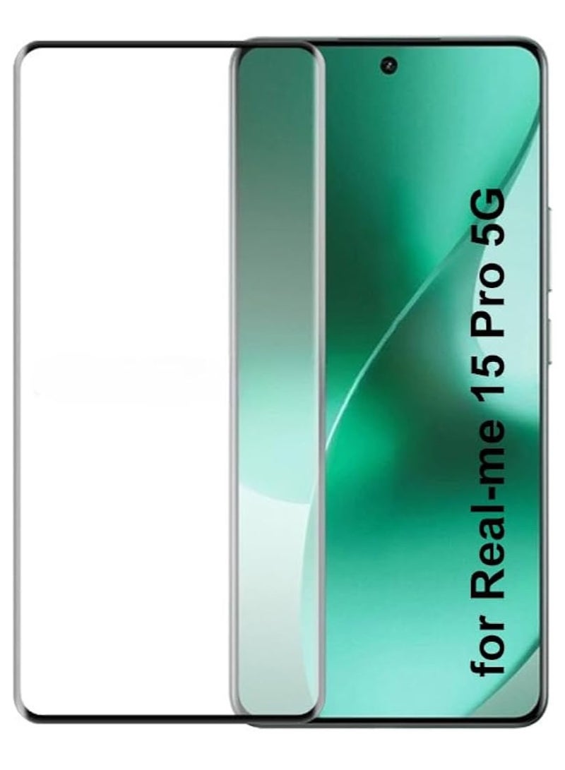 Tempered Glass Screen Protector for Realme 15 Pro – 9H Hardness, Anti-Scratch, Shock-Resistant, Anti-Fingerprint, Smooth Touch, Easy Installation - Image 1