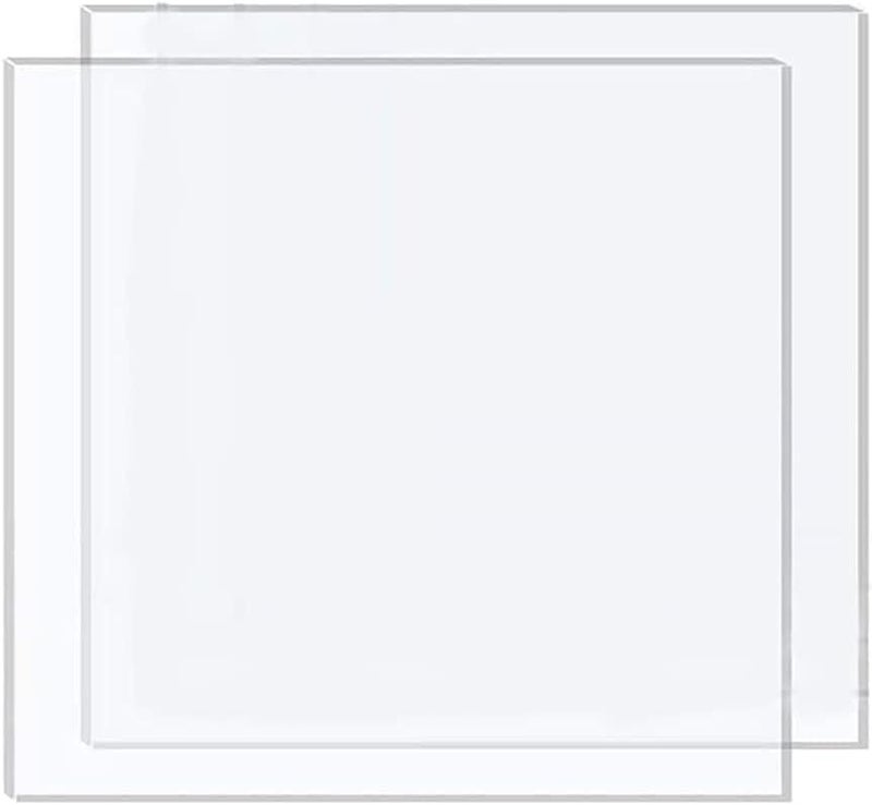 TPGP DARENYI 3mm Clear Acrylic Sheet - Large Transparent Plastic Board for Crafting and DIY (30 x 30cm) - Image 2