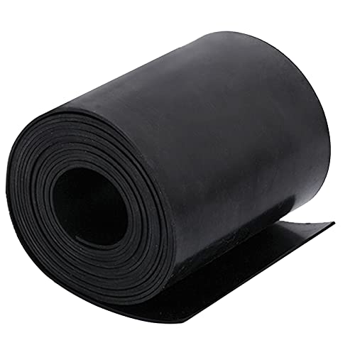 ToLanbbt Neoprene Rubber Sheet Roll - 1/16 Inch Thick x 4 Inch Wide x 10 Feet Long Solid Rubber Gasket Seal for DIY Gaskets, Pads, Seals, Crafts, Flooring, Cushioning of Anti-Vibration, Anti-Slip - Image 1
