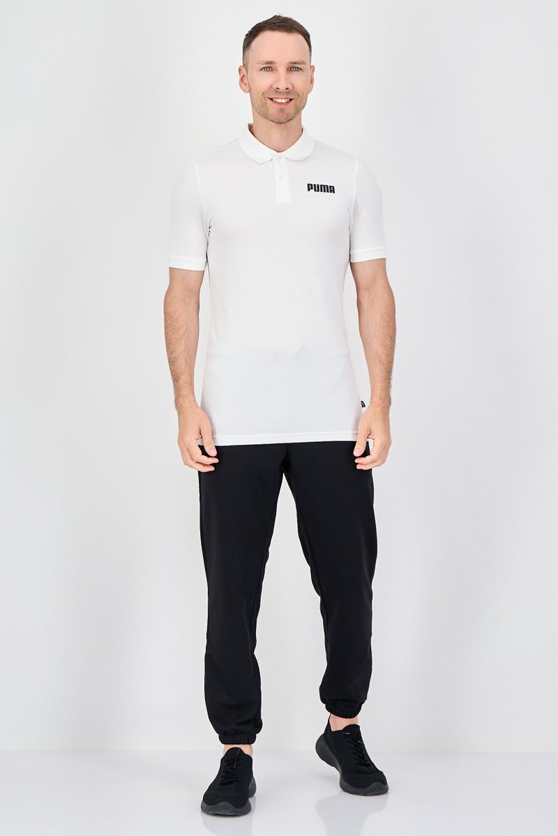 PUMA Men Sportswear Fit Short Sleeve Outdoor Polo Shirt, White - Image 4