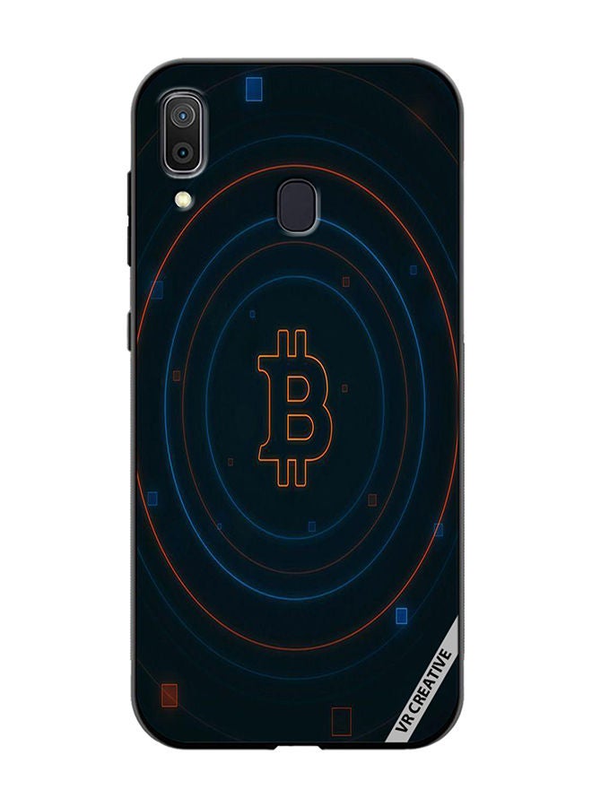 VR CREATIVE Protective Case Cover For Samsung Galaxy A30 Cryptocurrency Design Multicolour - Image 1