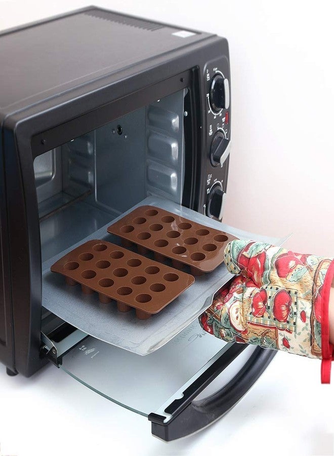 Baking Set Chocolate Mould Silicone Chocolate Making Mould || Food Grade Baking Molds and Kitchen Tools Brown Christmas - Image 4