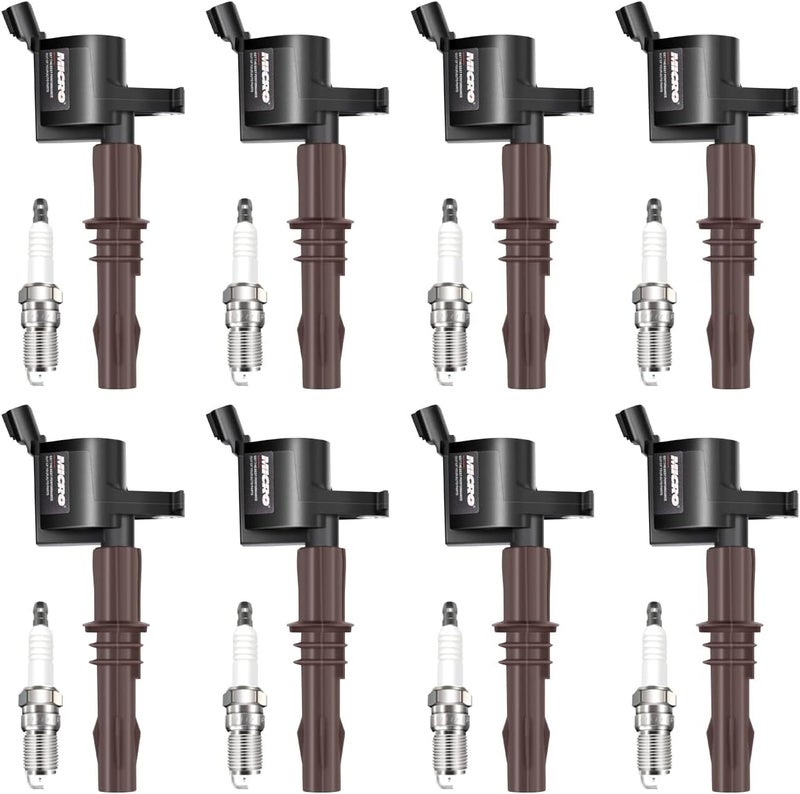 Micro Ignition Coils Pack DG521 with Spark Plugs SP-509 - Image 1