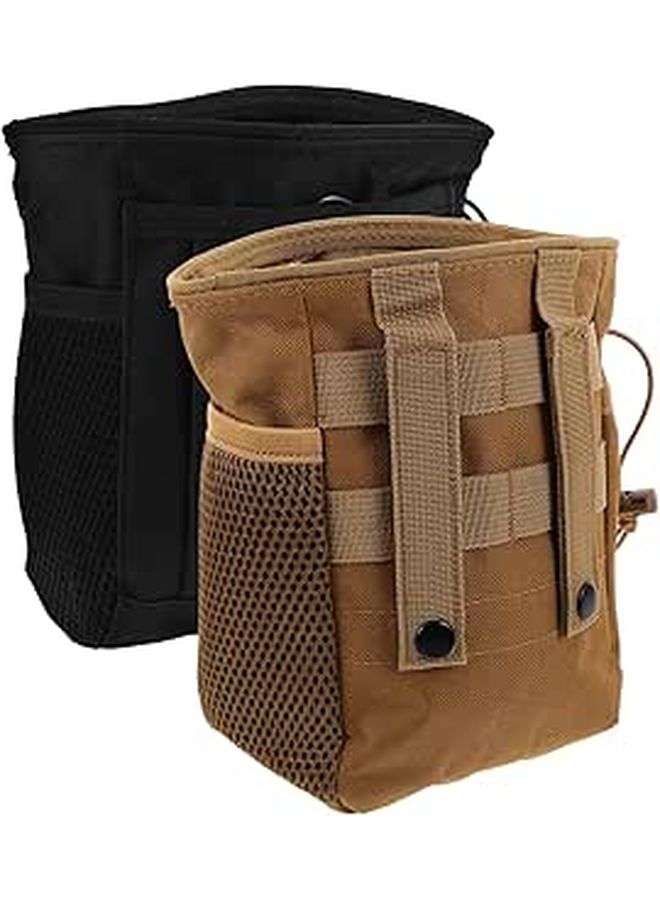 Men Outdoor Tactical Waist Pouch Set Small Hiking Bags with Adjustable Belt Utility Organizer for Camping Cycling Travel - Image 1