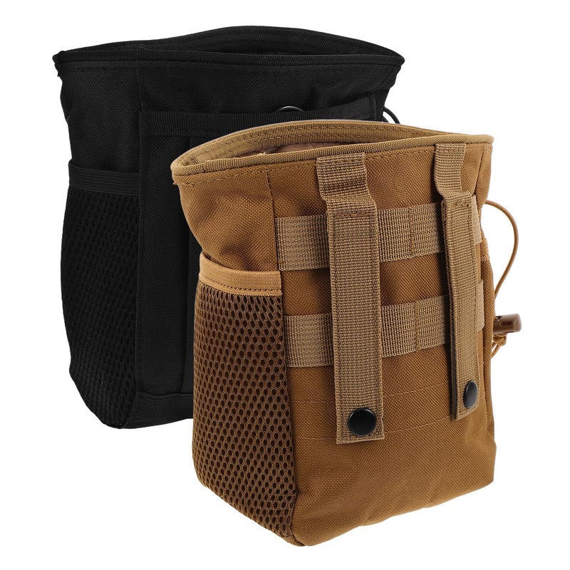 Men Outdoor Tactical Waist Pouch Set Small Hiking Bags with Adjustable Belt Utility Organizer for Camping Cycling Travel - Image 2