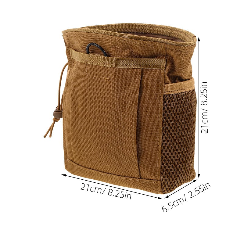 Men Outdoor Tactical Waist Pouch Set Small Hiking Bags with Adjustable Belt Utility Organizer for Camping Cycling Travel - Image 3