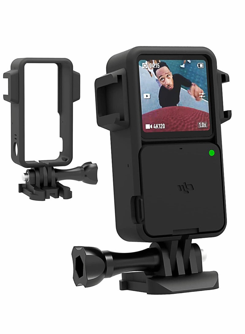 Excefore Camera Frame for DJI osmo Action 2 Anti-Drop Dust Protection Case Cover Mount and Screen Protector Kits - Image 1
