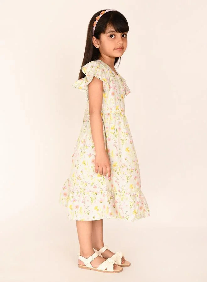 LILPICKS Floral Print Dress