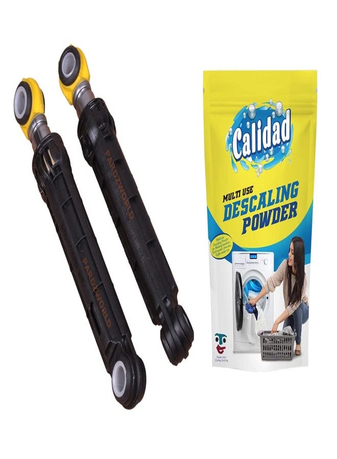 PARDZWORLD Shock Absorber or Dampers (1 Pair/Set of 2) with 200 Grams Descaling Powder Suitable for New Model IFB Front Loading Washing Machines Only. Match & Buy. - Image 1