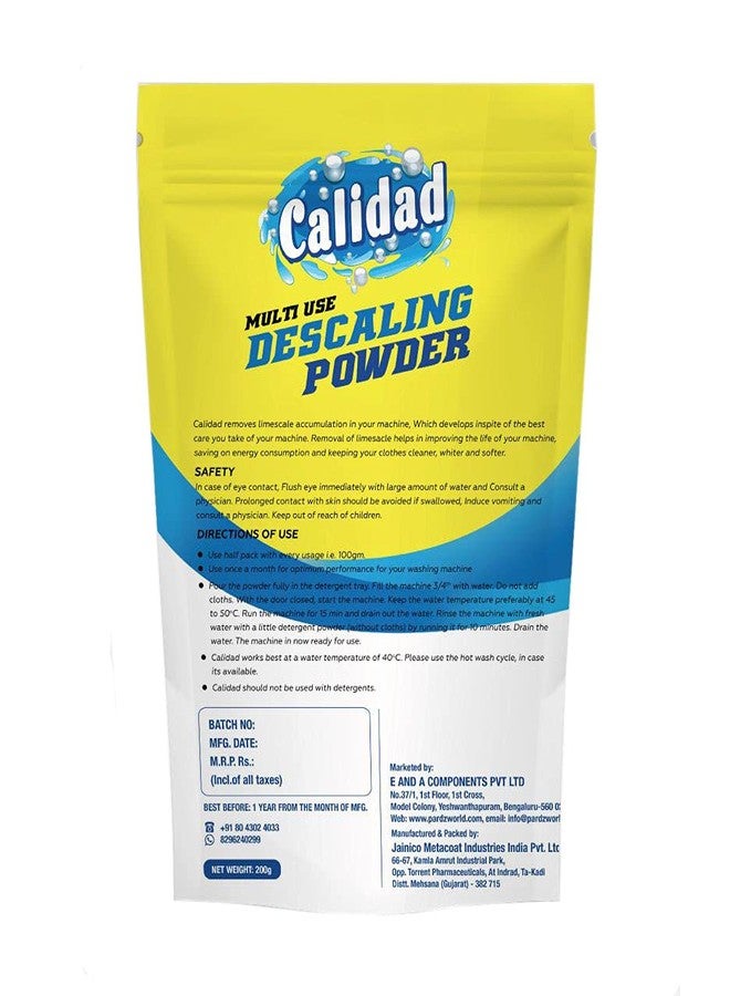 PARDZWORLD Shock Absorber or Dampers (1 Pair/Set of 2) with 200 Grams Descaling Powder Suitable for New Model IFB Front Loading Washing Machines Only. Match & Buy. - Image 3