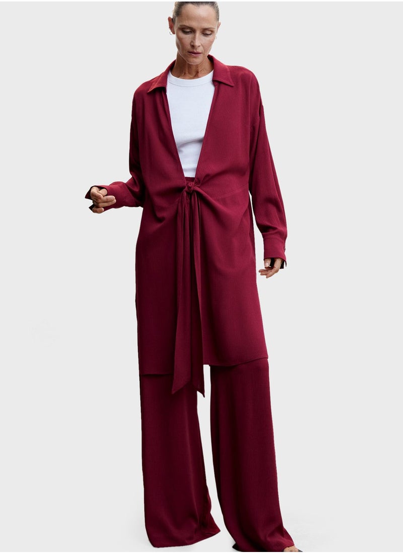 MANGO - Tie Detail Cardigan - Image 1