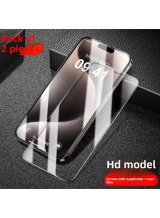 Applicable To For Iphone11 Tempered Film 15 For Iphone 14Pro Max Anti-Peep Film 12Pro Full Screen Max Mobile Phone 13-Colour:[hd Model] [2 Pieces] High Transparency And High Definition◉Comes With Film Applicator + Rear Film-Size:For Iphone 12 Pro Max - pzsku/Z5868A144E3CD5F32A87AZ/45/1746232083/20506319-f794-4347-8baf-ca41f27d4ac8
