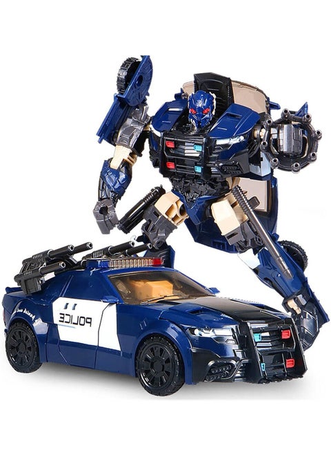 Transformers Movie Series Transforms into Police Car Action Figure Toys