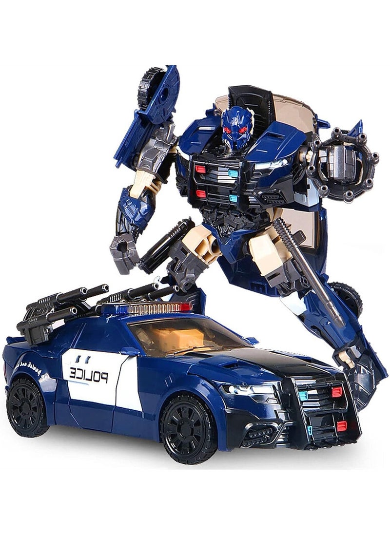 Transformers Movie Series Transforms into Police Car Action Figure Toys