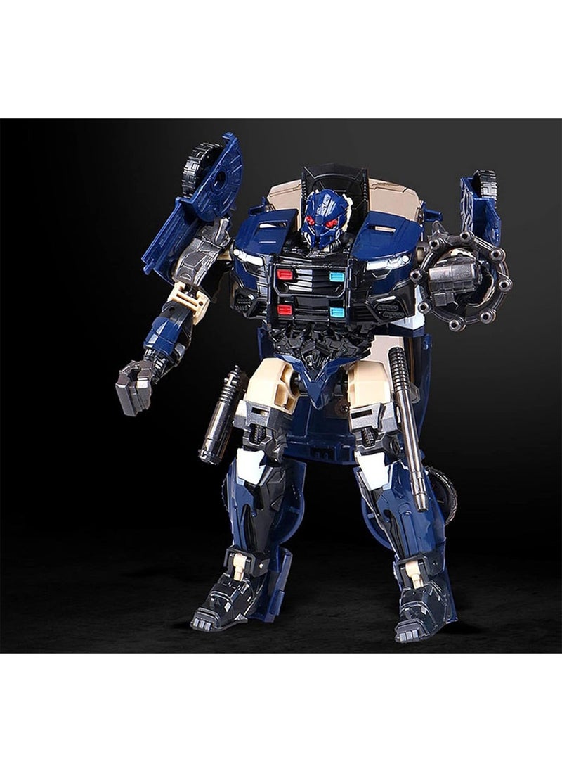 Transformers Movie Series Transforms into Police Car Action Figure Toys