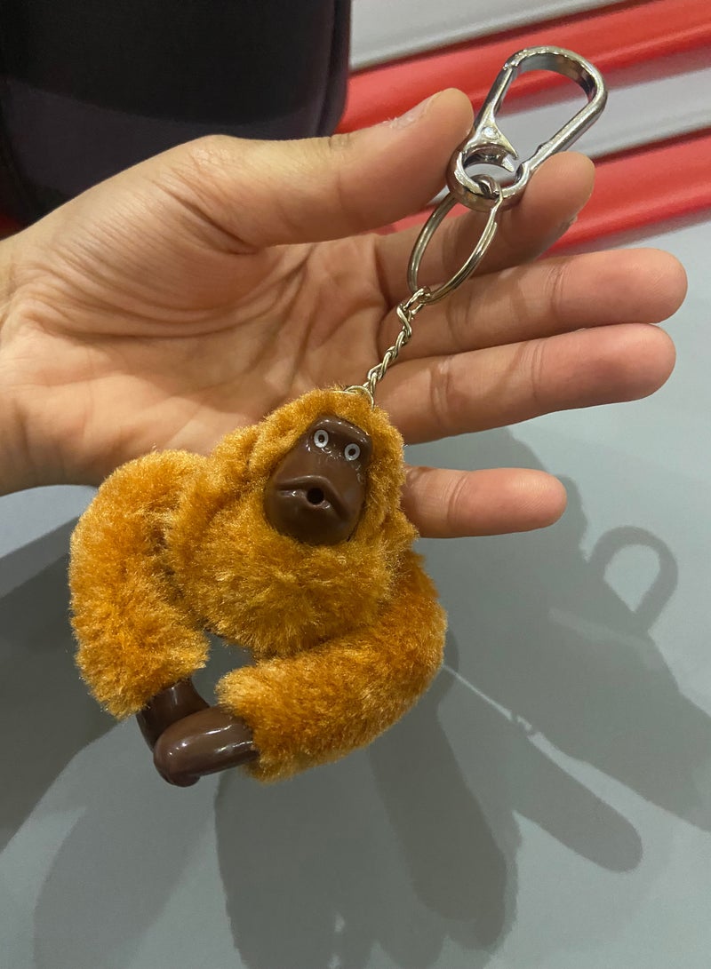 Noonflower Amazing Monkey Keychain With Hanging Hook - Image 1