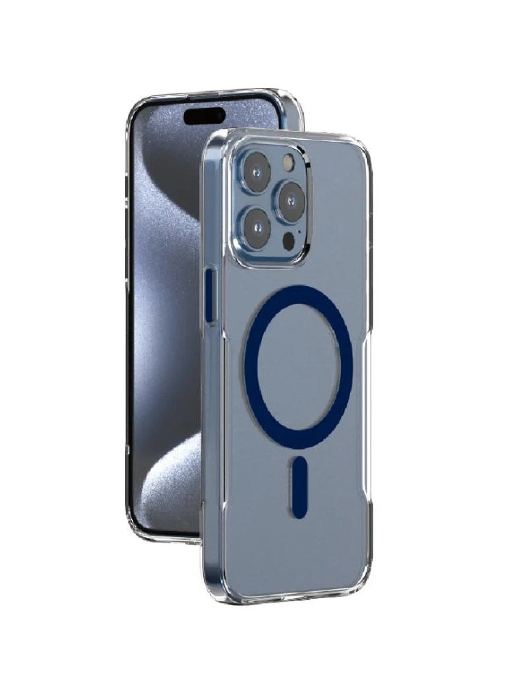 darc MagSafe iPhone 15 Pro Max Blue  - Image 1