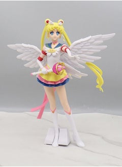Generic Anime Sailor Moon Statue Model Action Figure, Princess Serenity Action Figure, Anime Figure Toy Collection Set Suitable for Car and Table Decoration 23.5cm  - Image 3