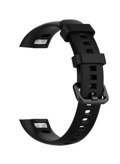 Generic Compatible for Honor Band 5/Honor Band 4 Strap, Soft Silicone Sport Wristband Adjustable Accessory Bracelet Replacement Band for Honor Band 5/Band 4  - Image 4