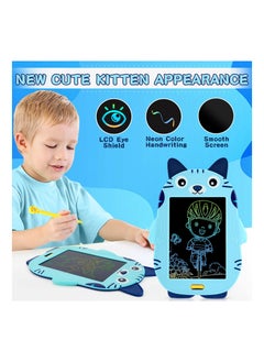 Generic 8.5-Inch LCD Drawing Tablet for Kids - Portable Electronic Writing Board, Kitten Design, Digital E-Writer Graphics Pad, Travel-Friendly Educational Toy Gift.  - Image 2