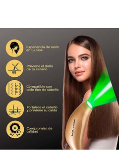 Lizze Lizze LED Hair Treatment Accelerator Triple Light Action Photon Therapy for Hair Thickening, Hydration, and Enhanced Growth  - Image 1