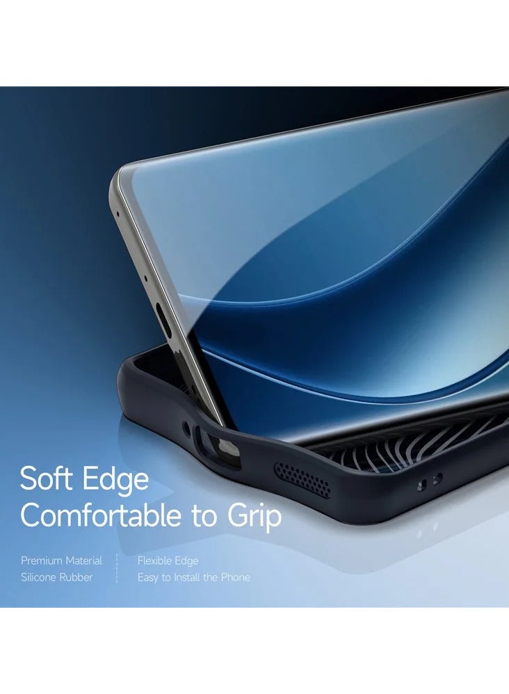 DUX DUCIS Aimo Cover for the Realme 12 Pro/12 Pro Plus mobile phone slim, transparent matte cover made of TPU, polycarbonate, polypropylene, silicone - black - Image 2