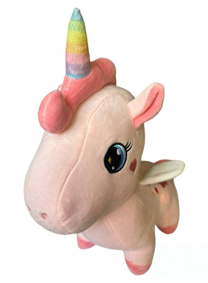 Soft/Plush/Stuffed High Quality Washable Pink Unicorn Animal Toy for Kids (Boys/Girls) (40cm)  - Image 2