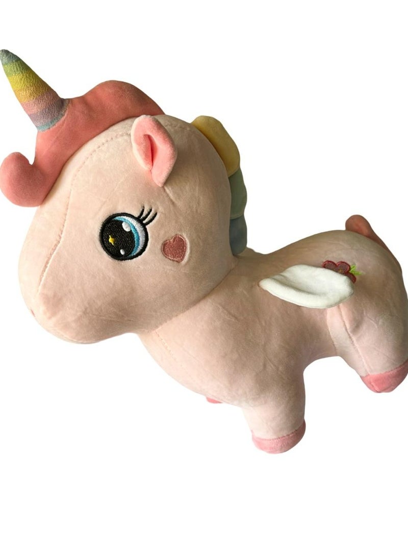 Soft/Plush/Stuffed High Quality Washable Pink Unicorn Animal Toy for Kids (Boys/Girls) (40cm)  - Image 4