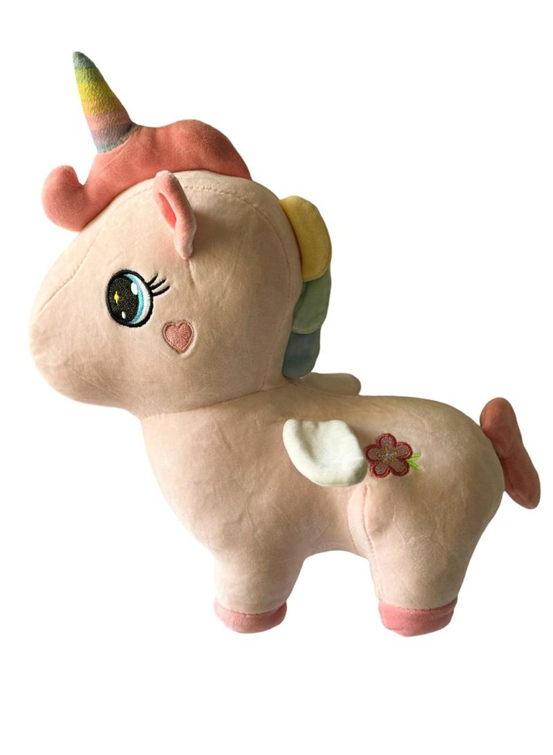 Soft/Plush/Stuffed High Quality Washable Pink Unicorn Animal Toy for Kids (Boys/Girls) (40cm)  - Image 5