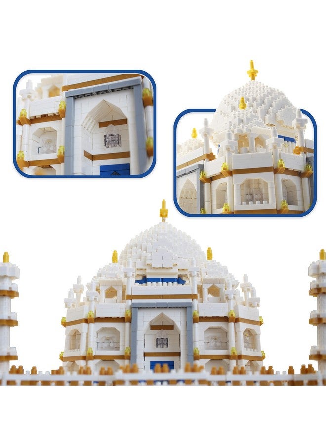 dOvOb Micro Mini Blocks Taj Mahal Building and Architecture Model Set,(4000Pieces) Toys Gifts for Kid and Adult - Image 2