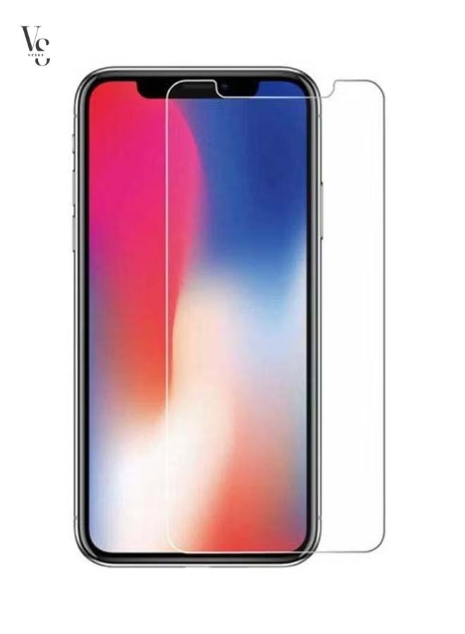 فيسوس واقي الشاشة الزجاجي لهاتف آيفون X شفاف