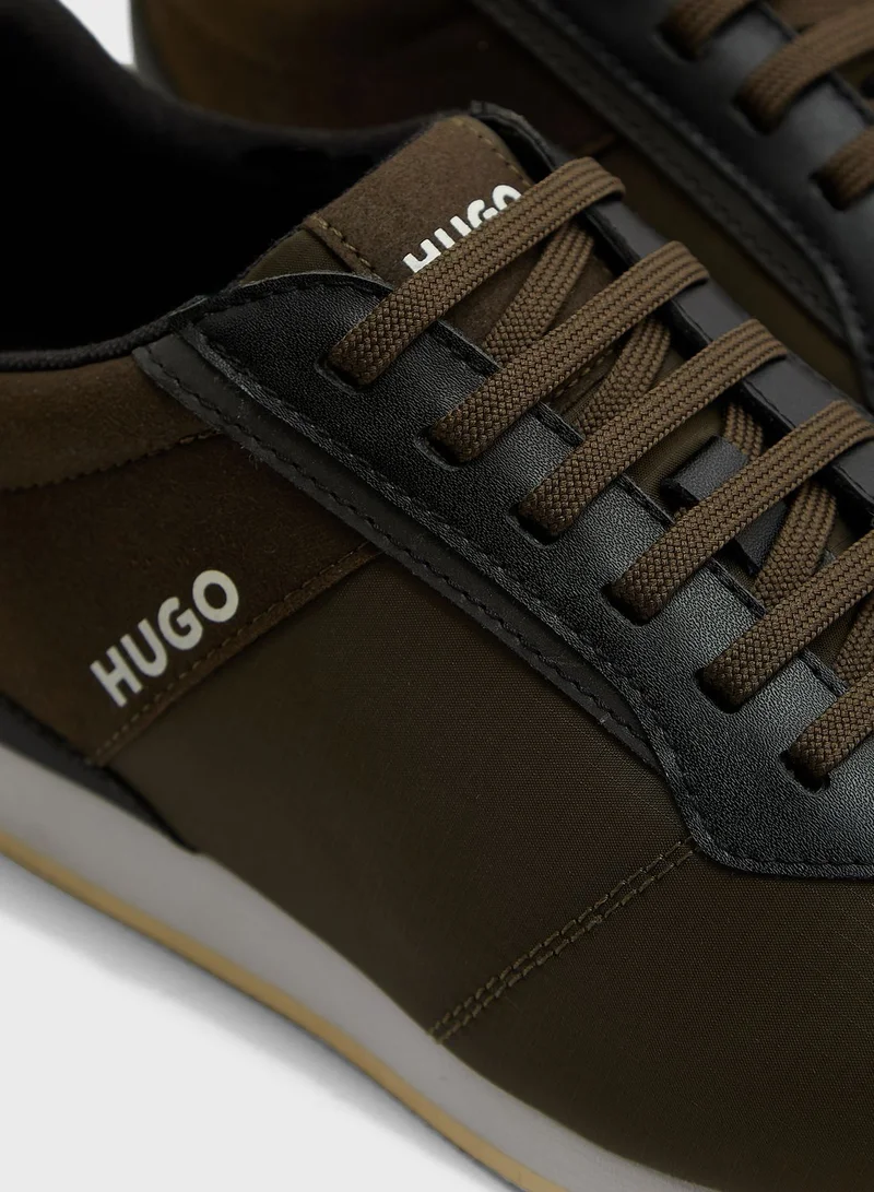 HUGO Low Top Lace Up Sneakers