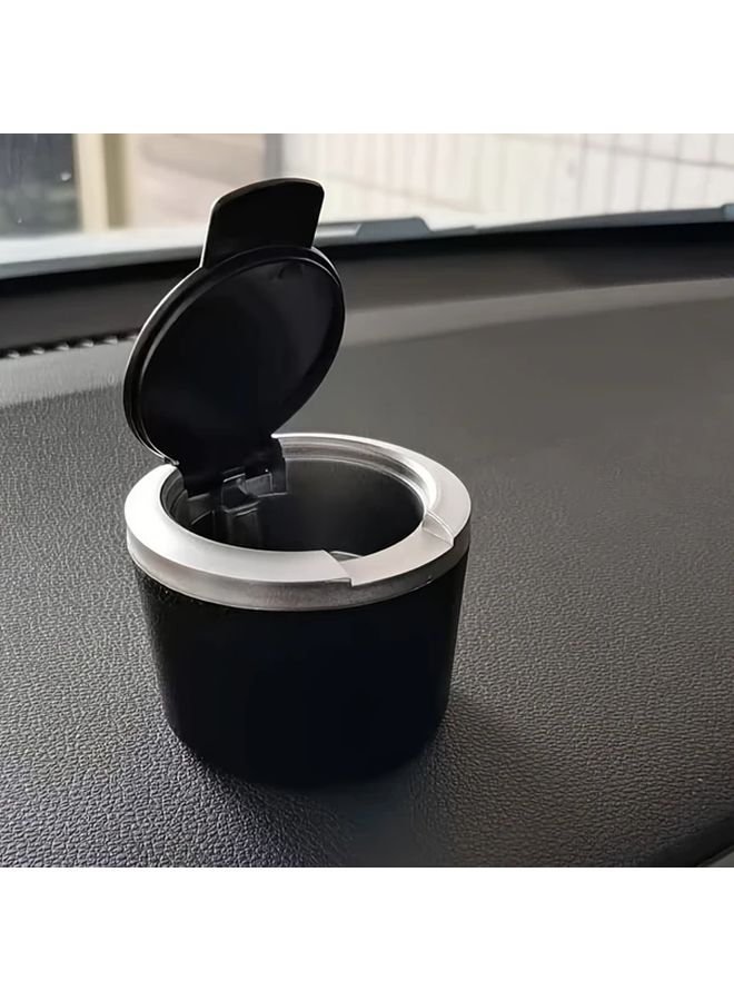 Type A Portable Mini Car Ashtray Windproof Smokeproof Odor Resistant Travel Accessory - Image 3