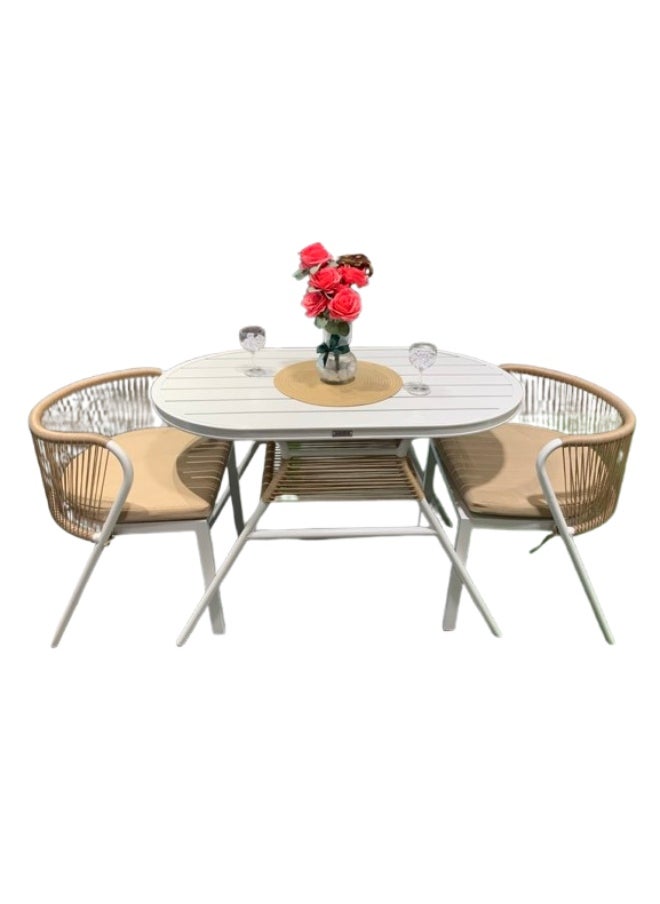 Schondor Furniture Elba | Balcony Set | Aluminum Cast | Durable | Stylish | Weather Resilience | Perfect for Patio | Garden | Balcony | Any Outdoor Space  - Image 3