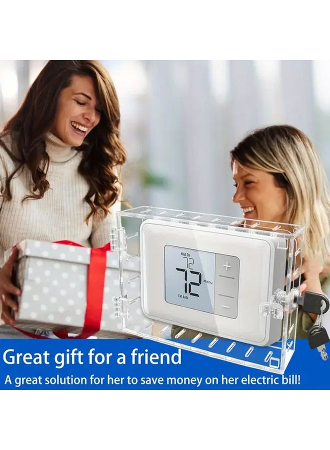 Universal Thermostat Lock Box Transparent Protective Cover Variant Color - Image 5