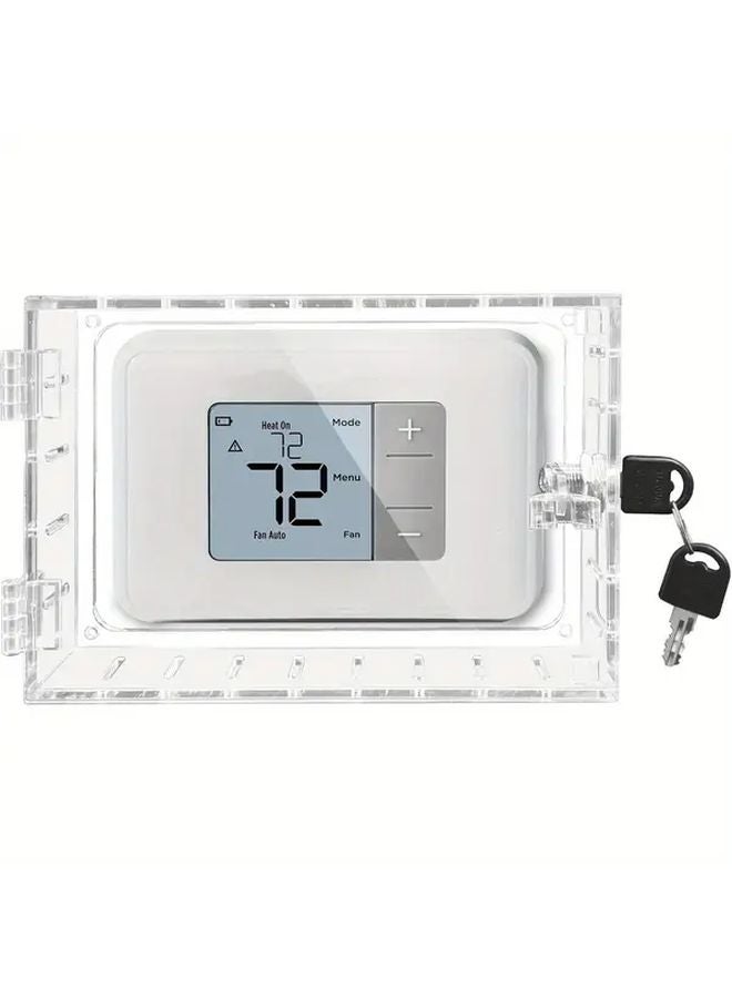 Universal Thermostat Lock Box Transparent Protective Cover Variant Color - Image 2