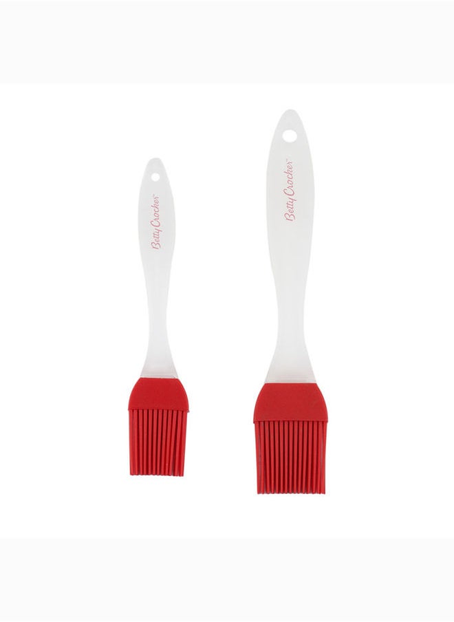 Betty Crocker Silicon Brush Set Of 2 Pieces 7.5/20Cm Transparent & Red - pzsku/Z586967746E5A09A537E8Z/45/_/1691489826/52c9ad10-e6bc-48d2-8be9-54a47c8e1289