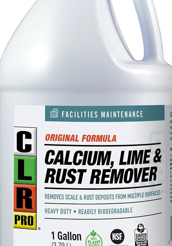 CLR PRO Calcium, Lime and Rust Remover - Heavy Duty Cleaner, 1 Gallon - Image 1