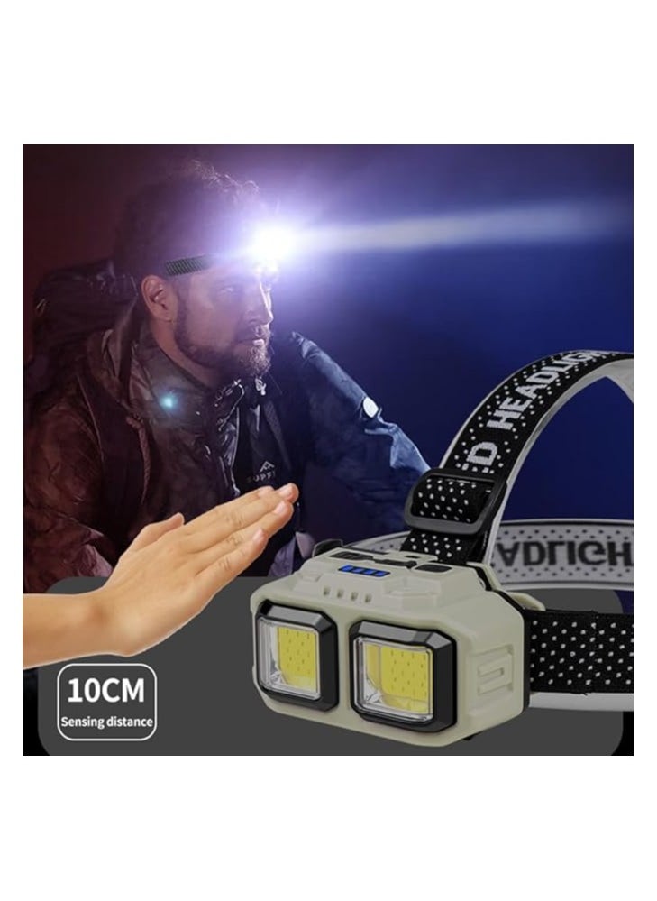 Generic Headlamp for trips, night hunting, camping, safari, and the feature is an external rechargeable battery  - Image 2