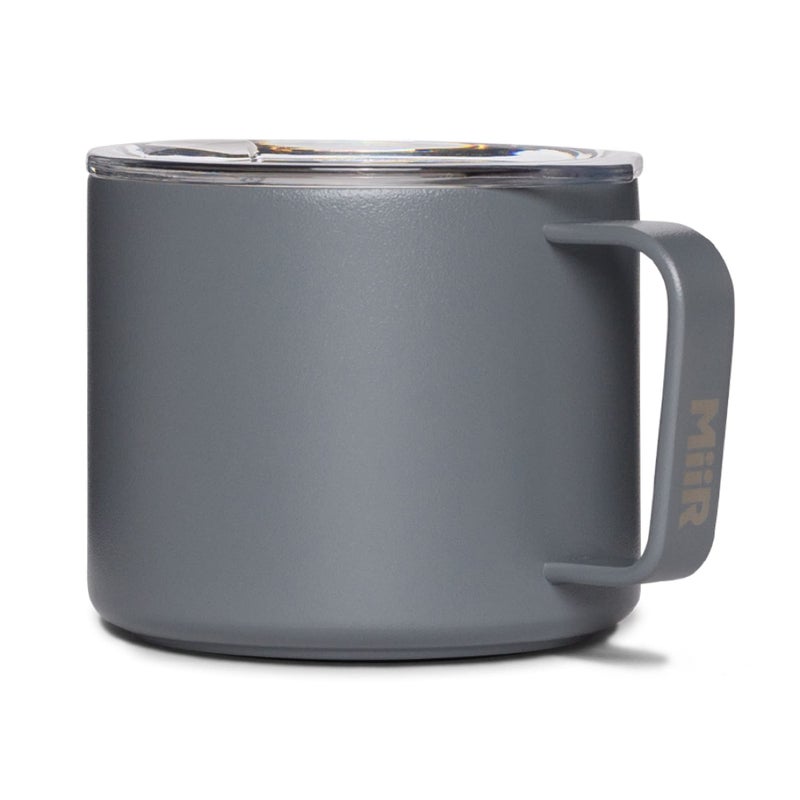 MiiR, Camp Cup, Vacuum Insulated, Stainless Steel with Slide Lid, BPA Free, White, 8 Fluid Ounces - Image 1