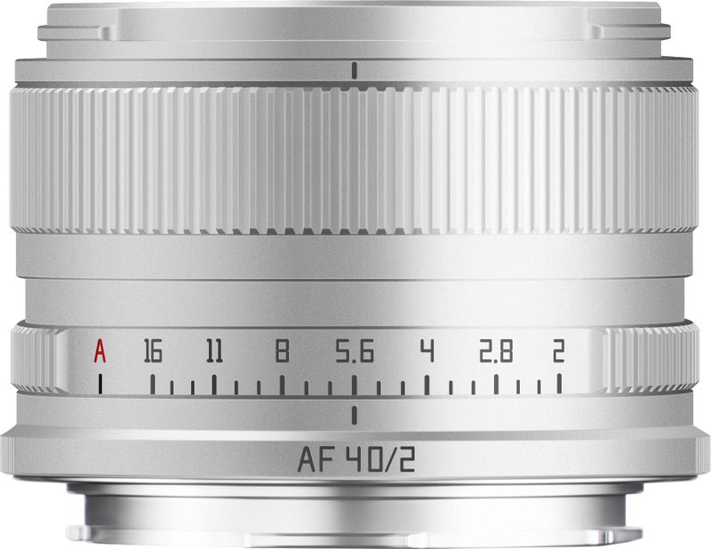TTARTISAN AF 40mm F2 Full Frame Autofocus Camera Lens Compatible with LMount Mirrorless Cameras SL SL2 SL2S SL3 S1 S1R S1H S5 S5M2 S5M2X FP FPL Sliver - Image 2
